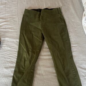 Old Navy Women's Ankle Pants in Olive Green
